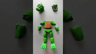 Фнаф - Плюштрап / Fnaf  Plushtrap. Аниматроник из пластилина 