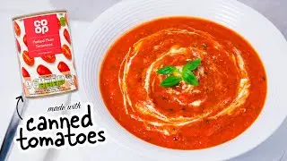 Tomato Soup Recipe with Canned Tomatoes #Ad