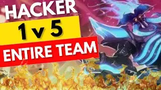 Hacker 1v5 Entire Team !!!!!!