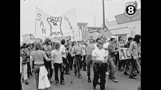 Vietnam War protest in Oceanside, California, 1970