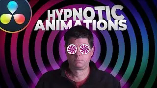 Wild HYPNOTIC Animation Tutorial / Fast Noise & Masking / Davinci Resolve / Fusion