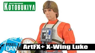 Kotobukiya Star Wars ArtFX+ Luke Skywalker X-Wing Pilot 1/10 Statue Review