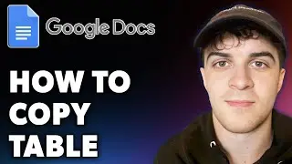 How to Copy Google Docs Table (Full 2024 Guide)