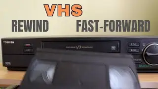 VHS Rewind, Fast-Forward Sound  | #24