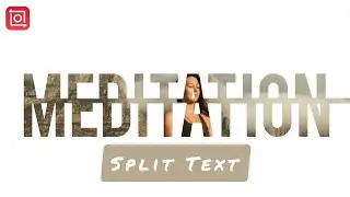 Split Text Effects YouTube Intro (InShot Tutorial)