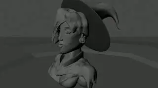 Witch Mercy - Student Zbrush Sculpt