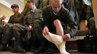 Портянки и Уставные носки в российской армии. Что лучше?