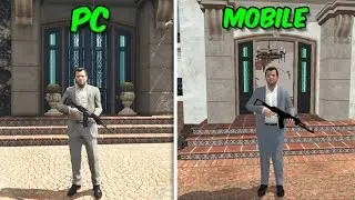 GTA 5 PC VS GTA 5 Mobile Comparison