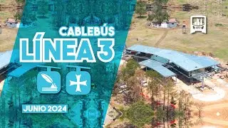 ¡ENORMES cambios del CABLEBÚS Línea 3 de Chapultepec a Santa Fe! | Avance Junio 2024