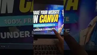 How To Create A Free Website | How to Build a Website with No Code 😎 in 2024 | Make Website in Canva