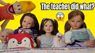 Reborn Ava's First day of school Ava meets the new teacher what happens next is shocking