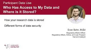 Participant Data: Who has access to my data?