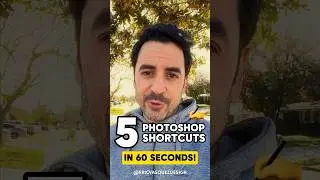 5 Photoshop Shortcuts You Should Be Using!