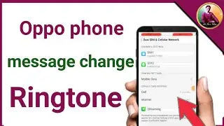 How to change message ringtone in Oppo A9 2020