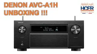 HCFR Unboxing Denon AVC A1H