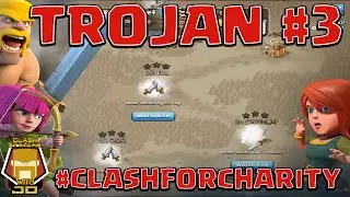 War Recap | Trojan War 3 #ClashingforCharity | Clash of Clans