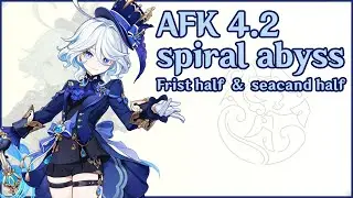 Clear 4.2 Spiral Abyss like playing Honkai star rail |Furina Auto team