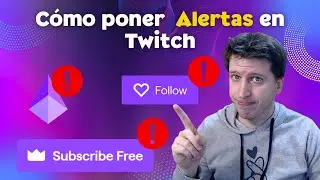 🔔 Cómo Poner Alertas en Twitch | Usando el Editor de Estudio de Twitch