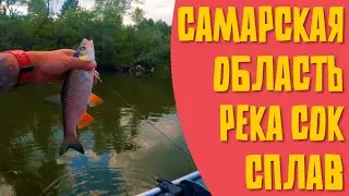 Сплав со спиннингом по реке Сок, Самарская область. Опять ищем голавля