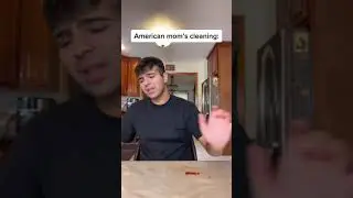 American Vs. Arab moms cleaning 🤣 