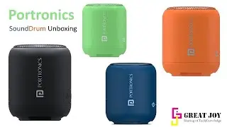 Portronics Bluetooth Speaker | Unboxing | Great Joy