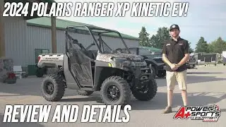 2024 Polaris Ranger XP Kinetic EV All-Electric UTV Review and Details