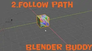 Follow Path (Camera Animation) in Blender 2.8