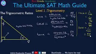 The Ultimate SAT Math Guide Level 1 Trigonometric ratios