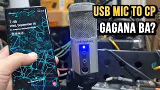 USB Mic to CP Smartphone - Gagana Ba? (Audio Technica ATR2500-USB)