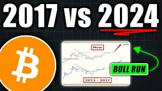 MASSIVE: Bitcoin’s 2017 Bull Run vs. 2024! - Bitcoin Price Prediction Today