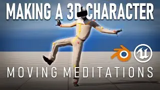 Figuring Out Animation Retargeting | MOVING MEDITATIONS 3D COMMUNITY CHALLENGE