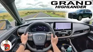 The 2024 Grand Highlander Is the Large Crossover Toyota Really Needed (POV First Drive)