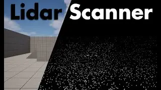 Creating a Lidar Scanner in Unreal Engine