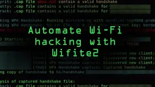 Automate Wi-Fi Hacking with Wifite2 in Kali Linux [Tutorial]