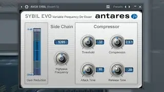 How To Use Antares AVOX SYBIL ( De Esser Plugin! )
