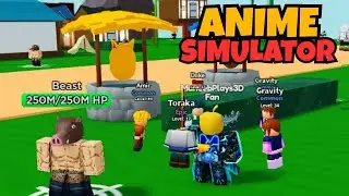 Anime Simulator 🥷, NEW! Energy Slayer Village, 2Sx, Gems 1.9Qd in Roblox