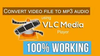 How To Convert MP4 to MP3 with VLC Media Player || convert video to audio using vlc