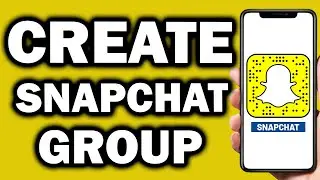 How To Create A Group Chat On Snapchat in 2024 | How To Make A Group Chat On Snapchat On Android