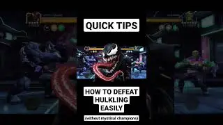 QUICK TIPS - How To Defeat HULKLING Easily?! 