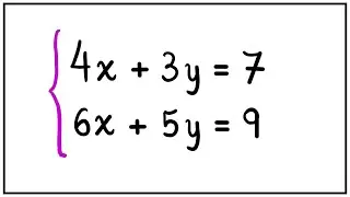 SYSTEM OF EQUATIONS