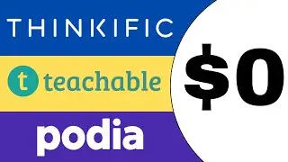 Best FREE Online Course Platforms 2023 | Thinkific vs Teachable vs Podia