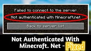 How To Fix Minecraft Not Authenticated with Minecraft.net - TLauncher | Minecraft Not Authenticated