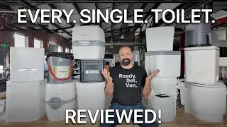 Every Toilet for Vanlife - Reviewed!