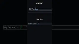 Junior vs Senior developer pt. 2 #shorts #python