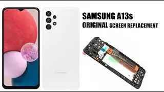 Samsung Galaxy A13s A137F Original Screen Replacement Tutorial / Wymiana wyświetlacza