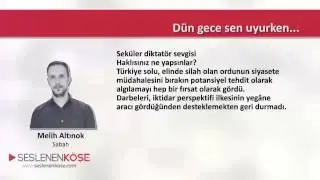 Melih Altonok - Dün gece sen uyurken... -  11.03.2015