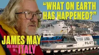 James May's Camera Crew "Cock Up" With Genoa Cargo Ships | James May: Our Man In Italy