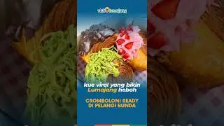 JAJANAN VIRAL DI LUMAJANG ⁉️ Cromboloni di Pelangi Bunda ‼️ 