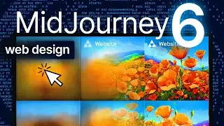 MidJourney 6 for Web Design in 2024 - Tutorial