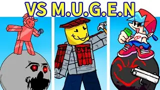 Friday Night Funkin: VS M.U.G.E.N FULL WEEK + Bonus Songs [FNF Mod/MUGEN Roblox]